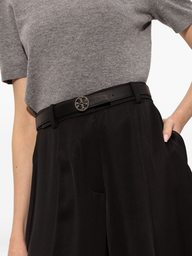Double T motif-embellished buckle belt 5