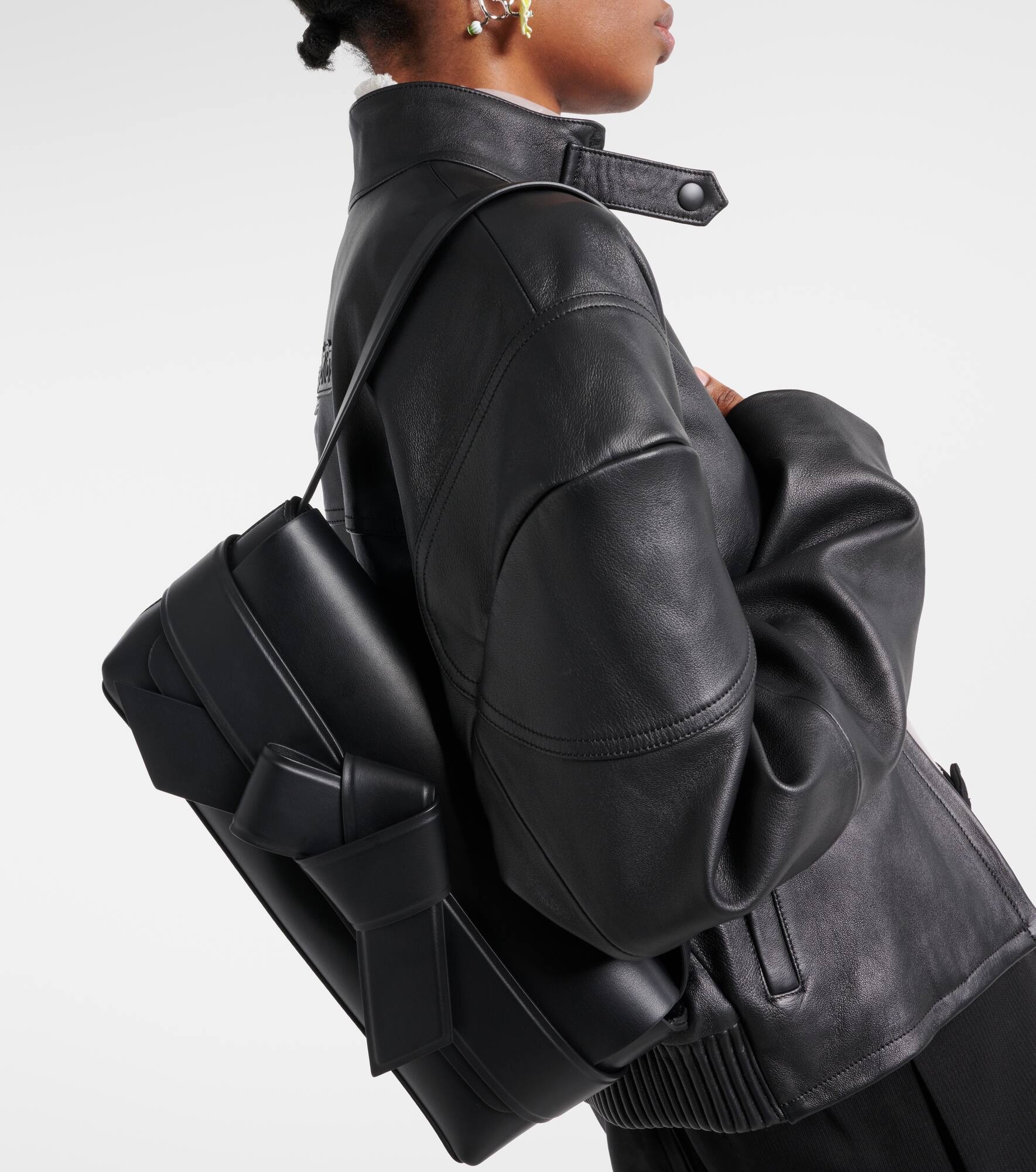 Musubi leather shoulder bag - 2