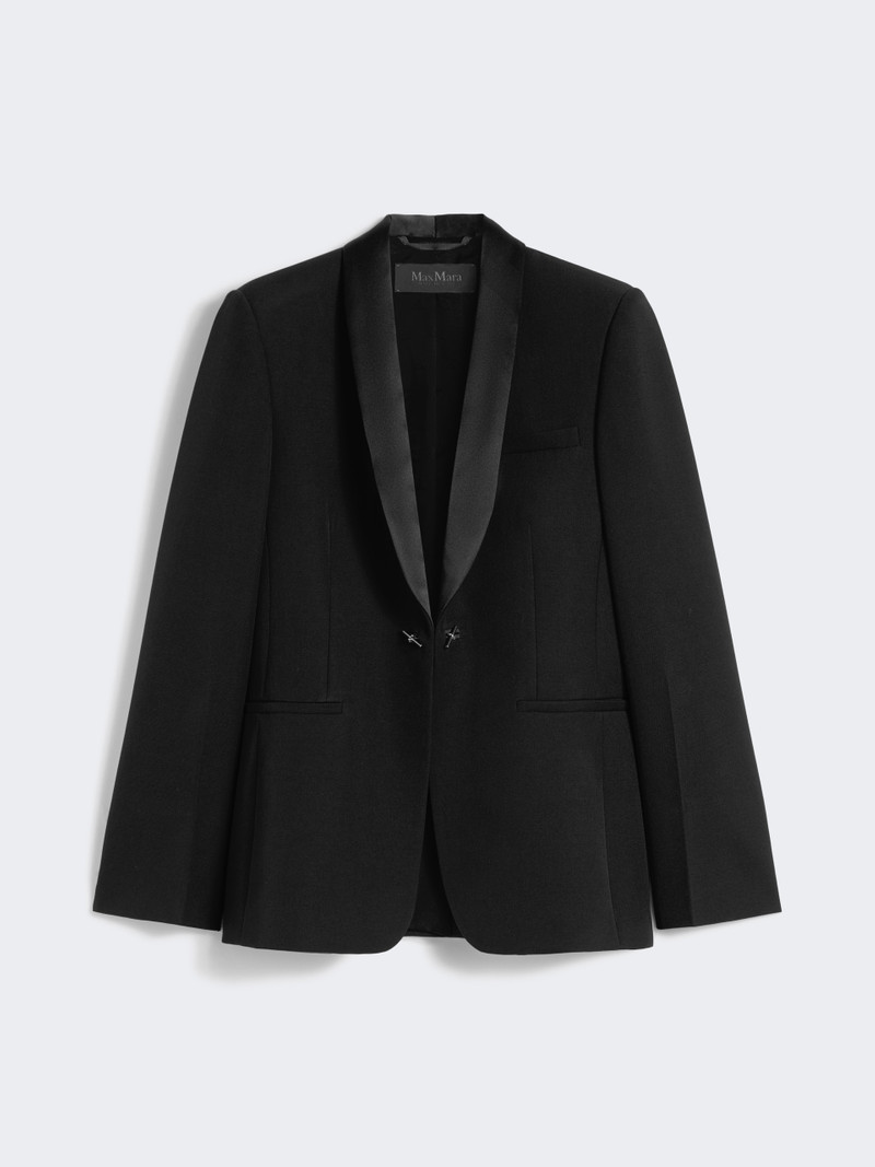 GISELLE Gabardine wool blazer 1