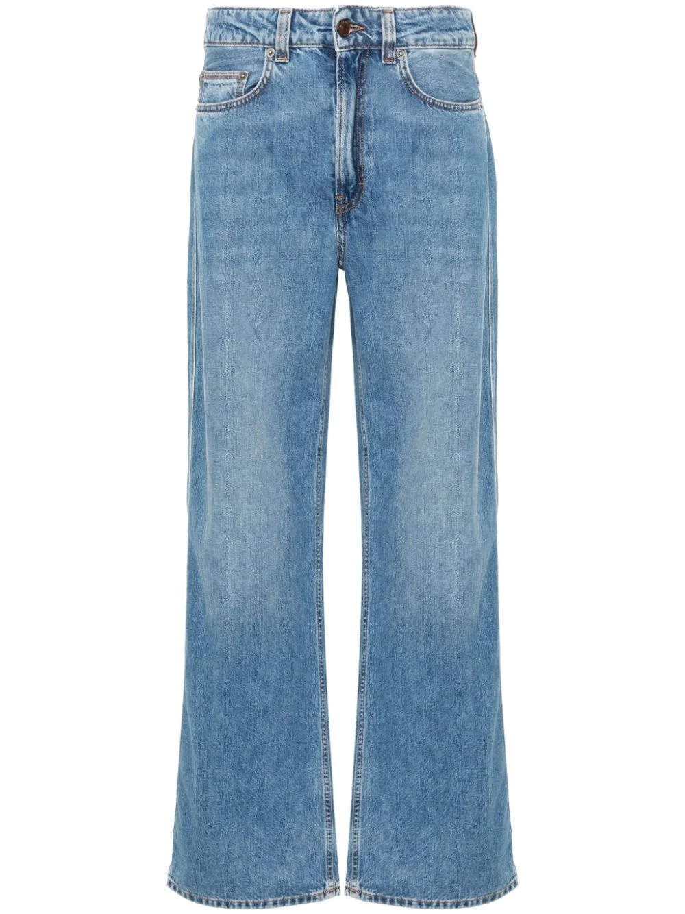 Winona mid-rise wide-leg jeans - 1