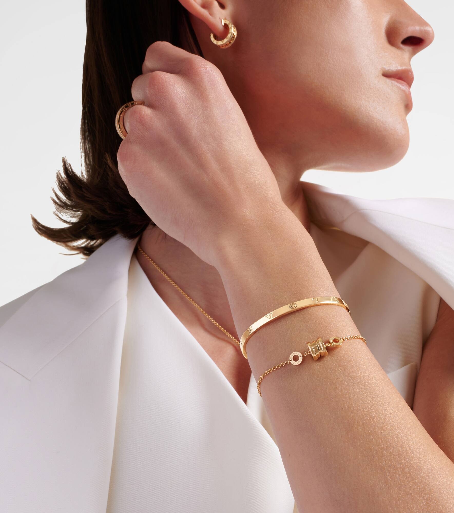 B.zero1 18kt gold bracelet - 2