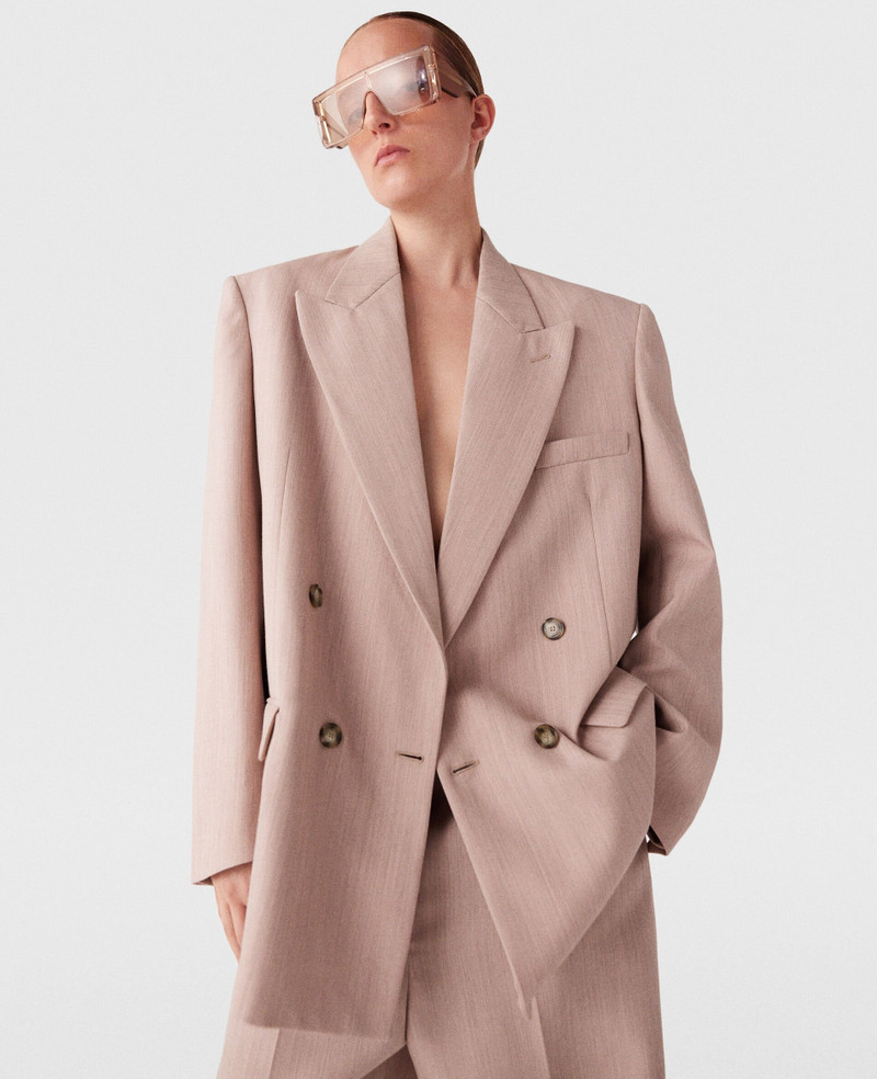 Stella McCartney Oversized Double-Breasted Blazer outlook