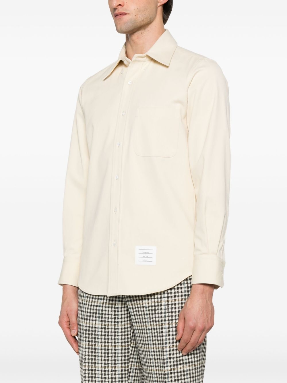 RWB-stripe denim shirt - 3