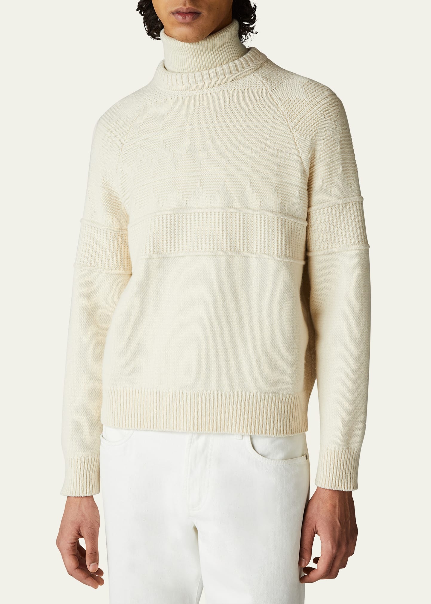 Men's Cashmere Crewneck Sweater - 4