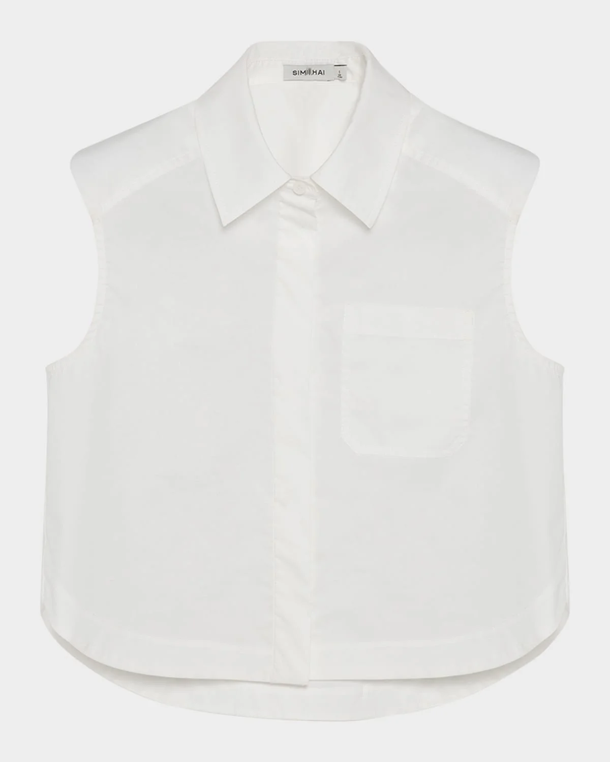 Winslow Cropped Cotton Shirt - 1