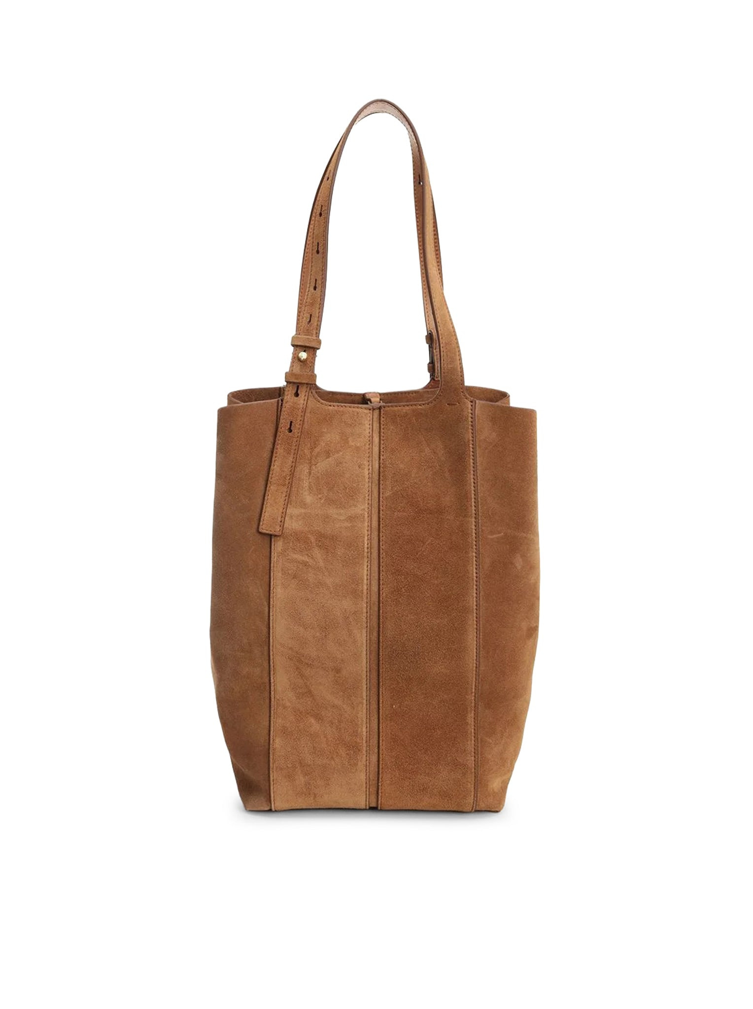 LEATHER FRINGED TOTE BAG - 3