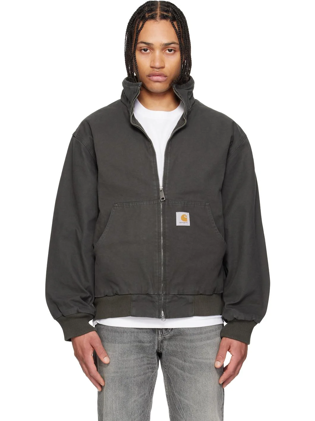 Khaki Ravon Jacket - 1