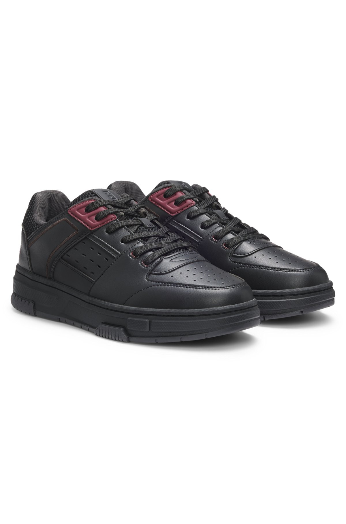 HUGO X RB TRAINERS WITH BULL-GRAPHIC LOGO AND PERFORATIONS - 2