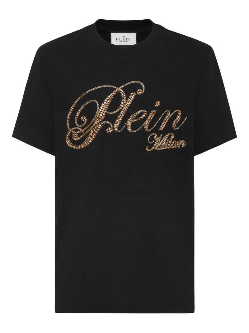 logo-embellished T-shirt 1