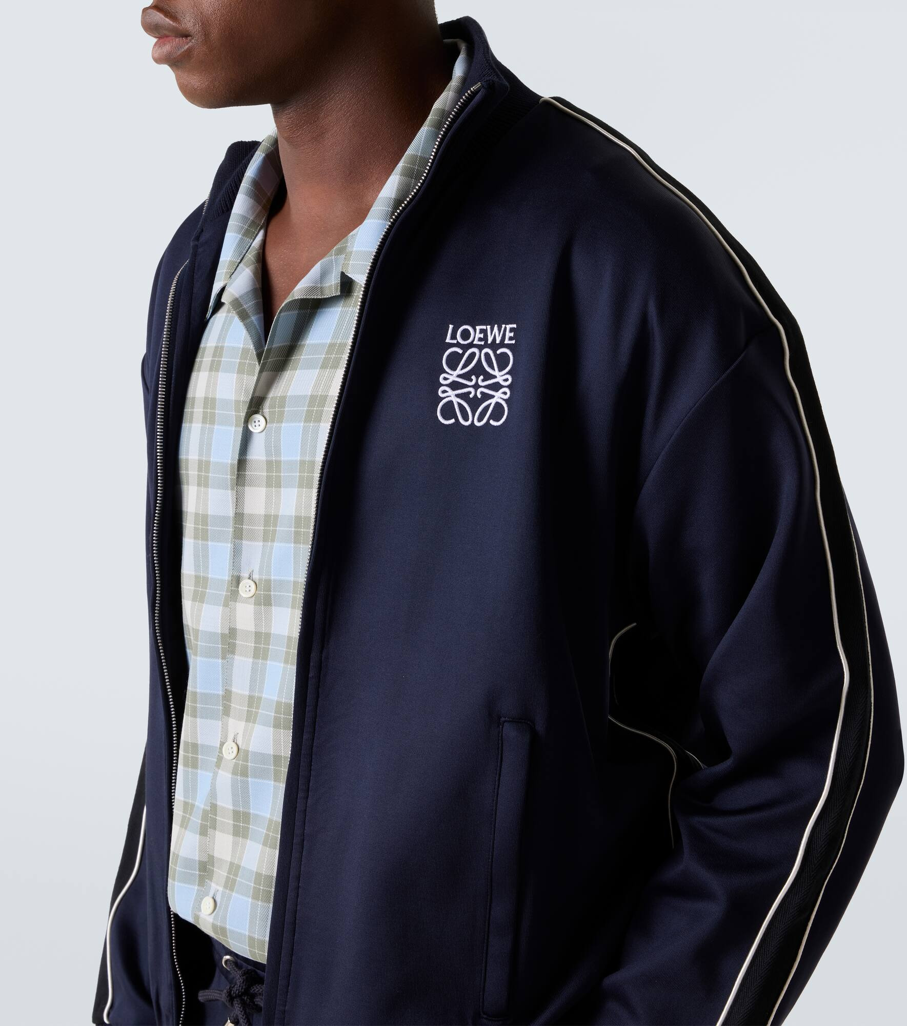 Anagram jersey track jacket - 5