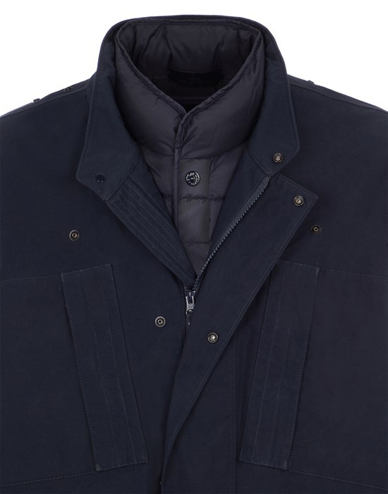 709F1 STONE ISLAND GHOST PIECE_O-VENTILE® BLUE - 4