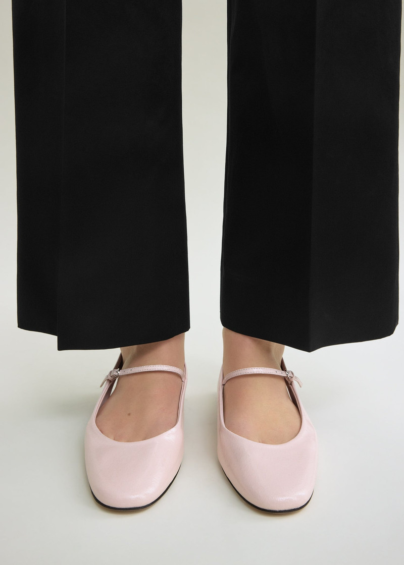 TOTEME Slingback naplack mary janes flamingo outlook