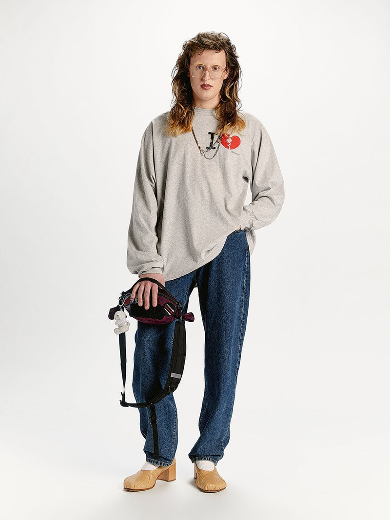 MAGLIANO I Suffer Long Sleeve Light Grey outlook