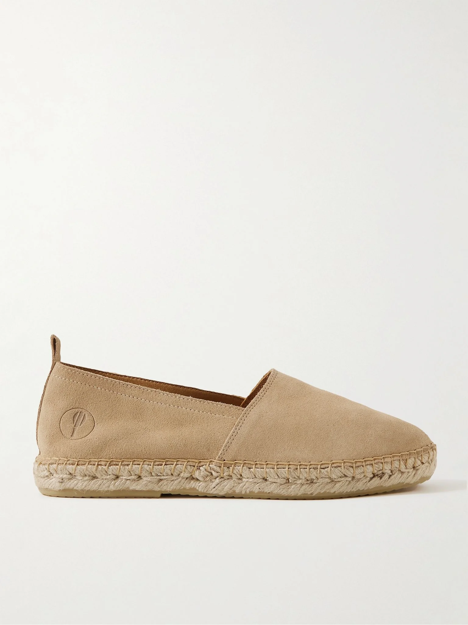 Helio Suede Espadrilles Beige - 1