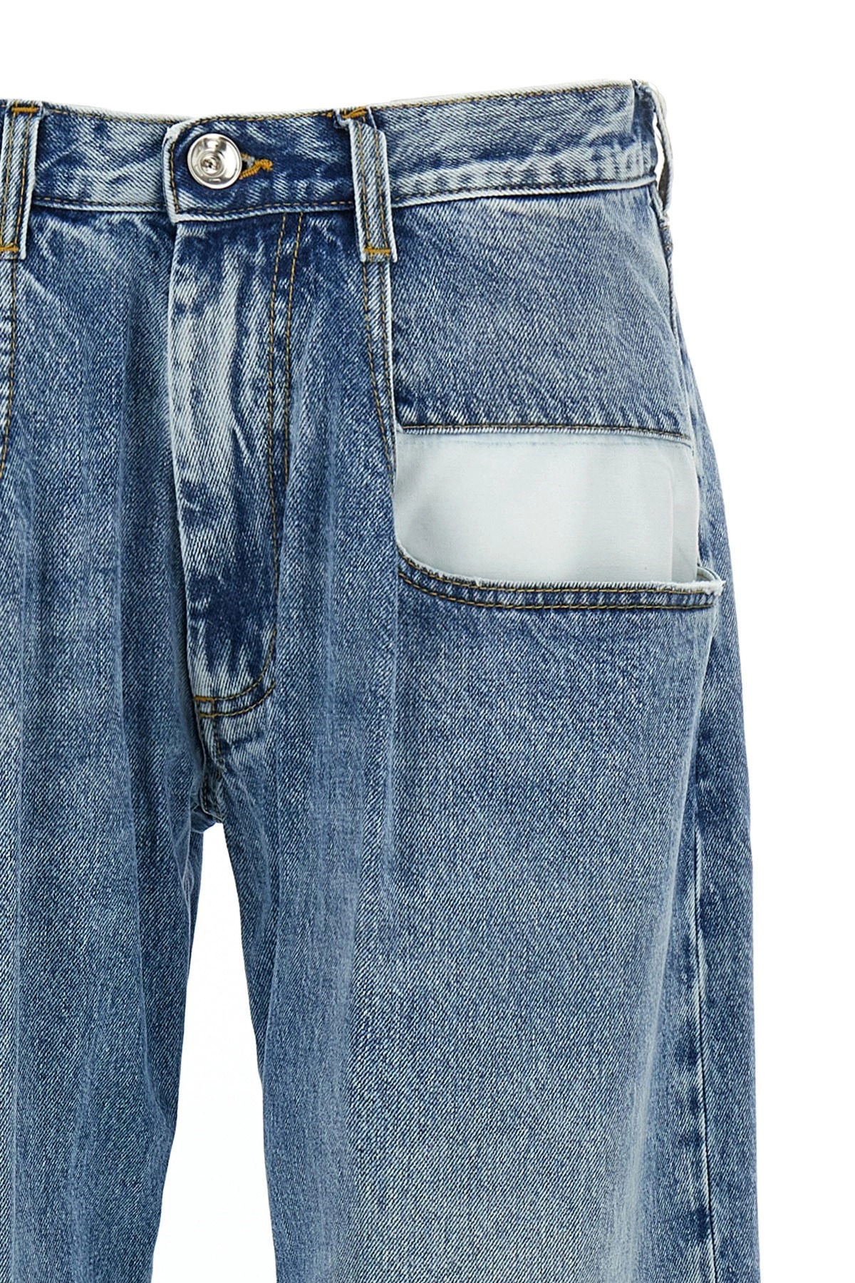 jeans tagli laterali - 4