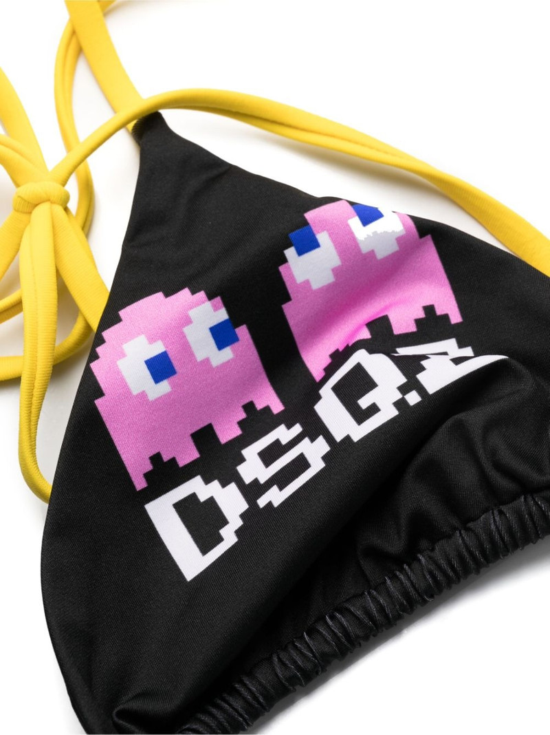 x Pac-Man triangle bikini top 3