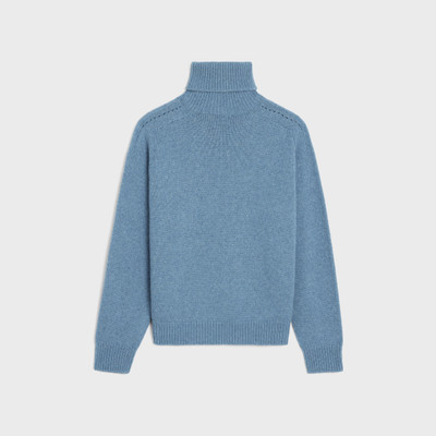 CELINE turtleneck sweater in seamless cashmere outlook