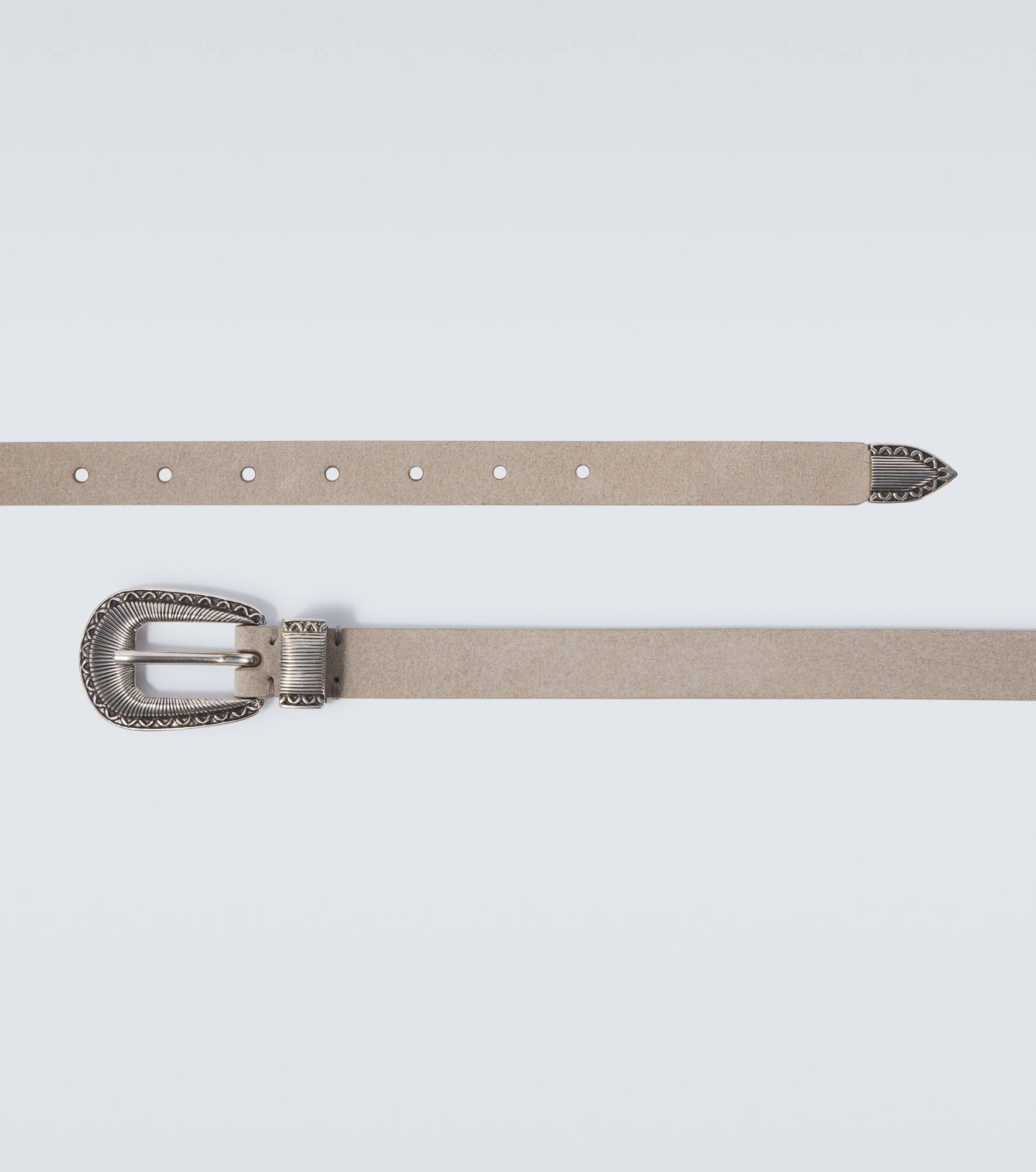 Suede belt - 4