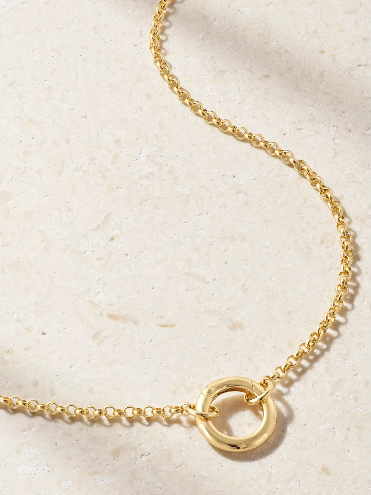 Belcher Open Small 18-karat Gold Necklace - 1