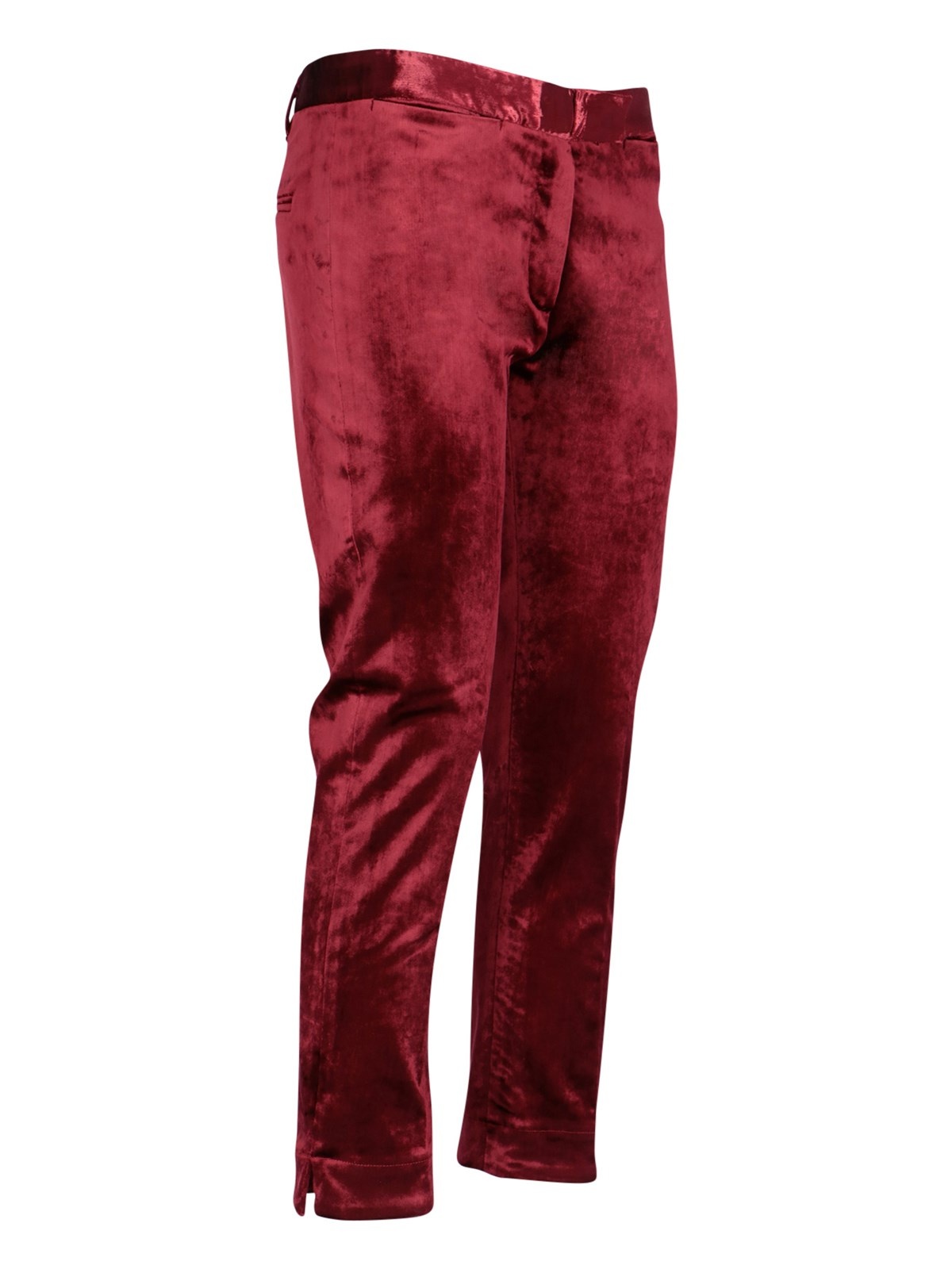 VELVET TAILORED TROUSERS - 2