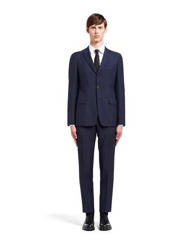 Prada Single-breasted mohair suit outlook