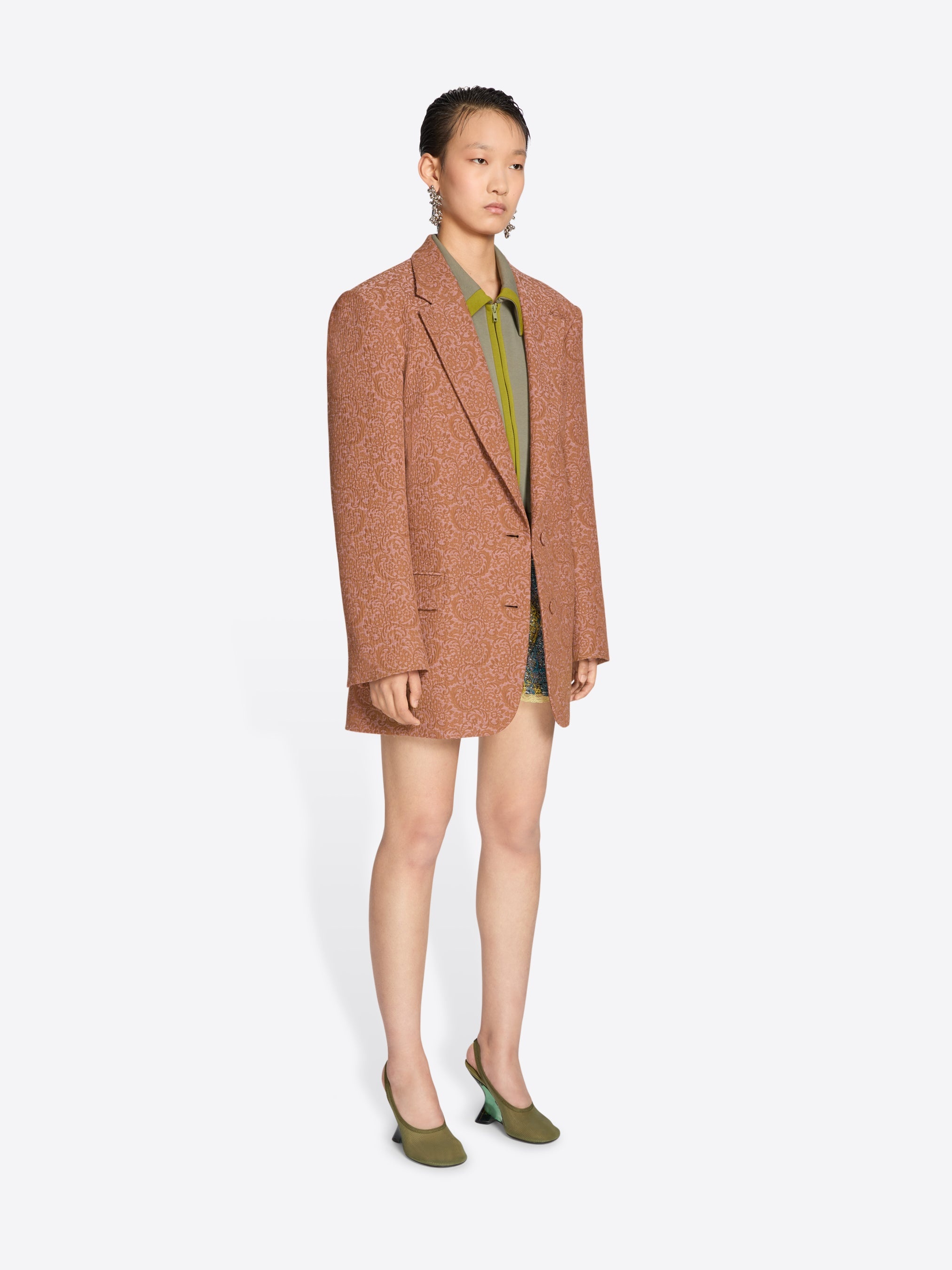 JACQUARD BLAZER - 3