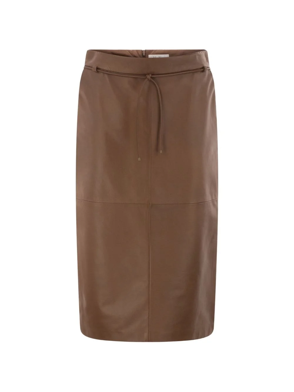 Napped sheath skirt - 1
