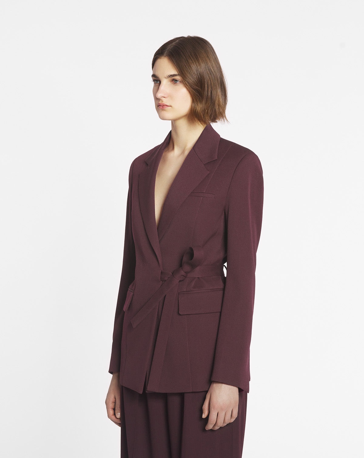BELTED JACKET - 3