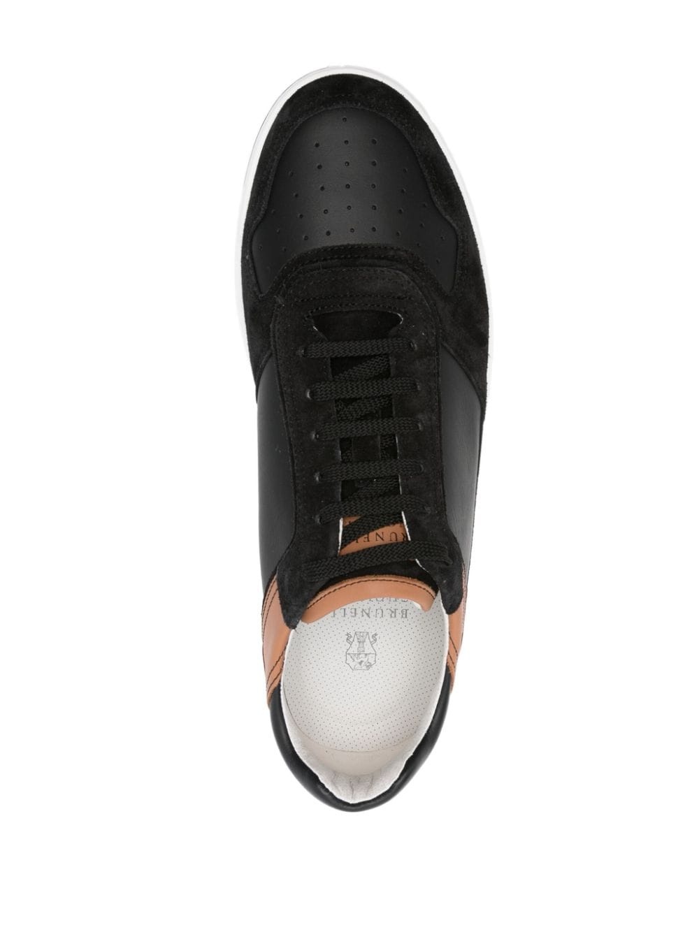 logo-patch sneakers - 4