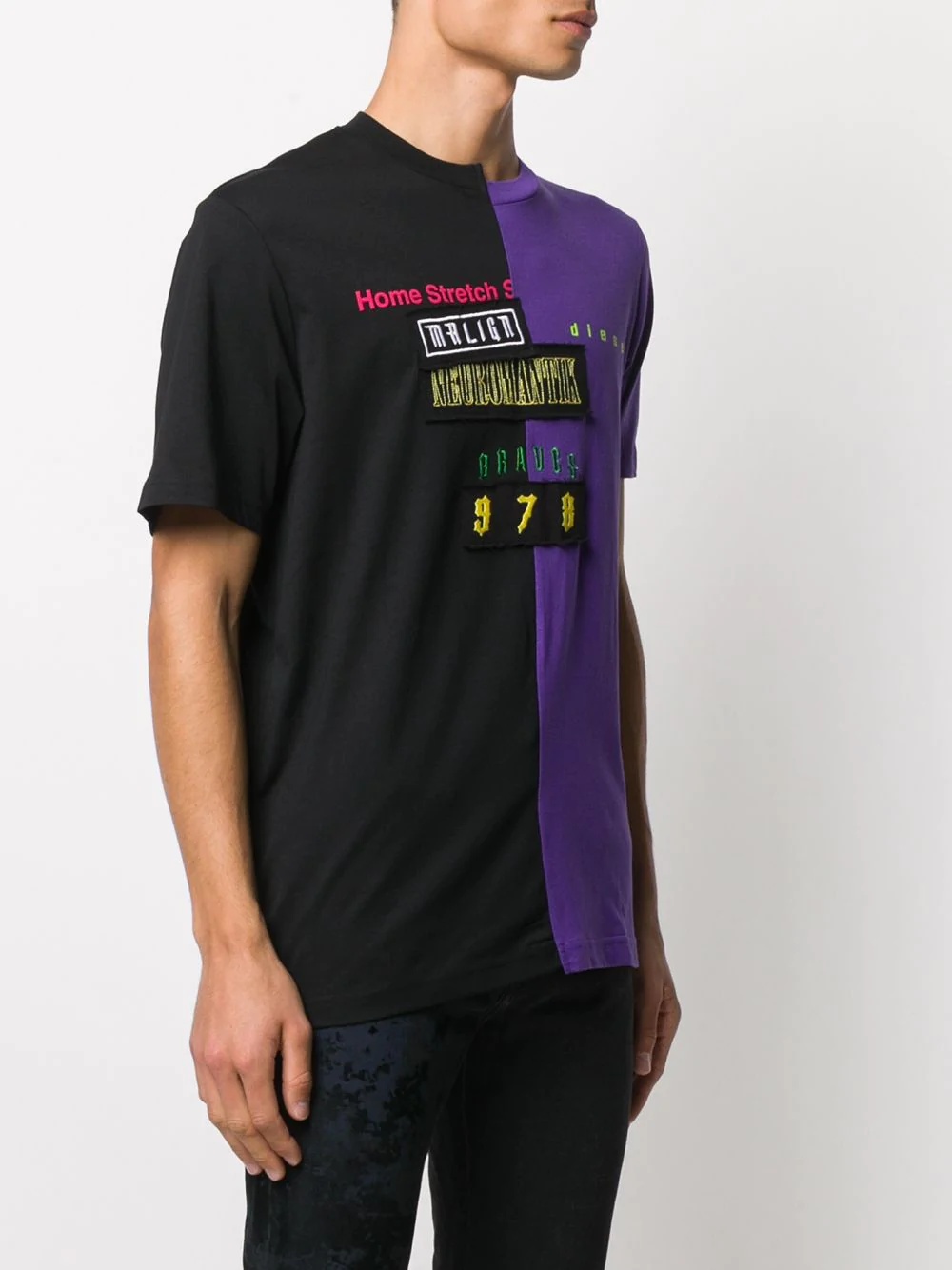  T-JUBBLE-N panelled T-shirt - 3