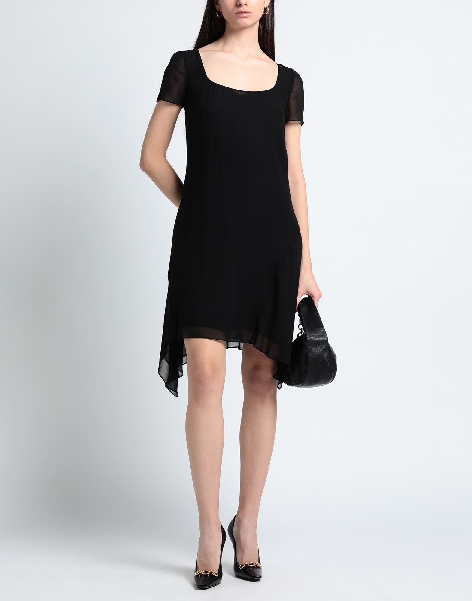 Black Women's Short Dress - 3