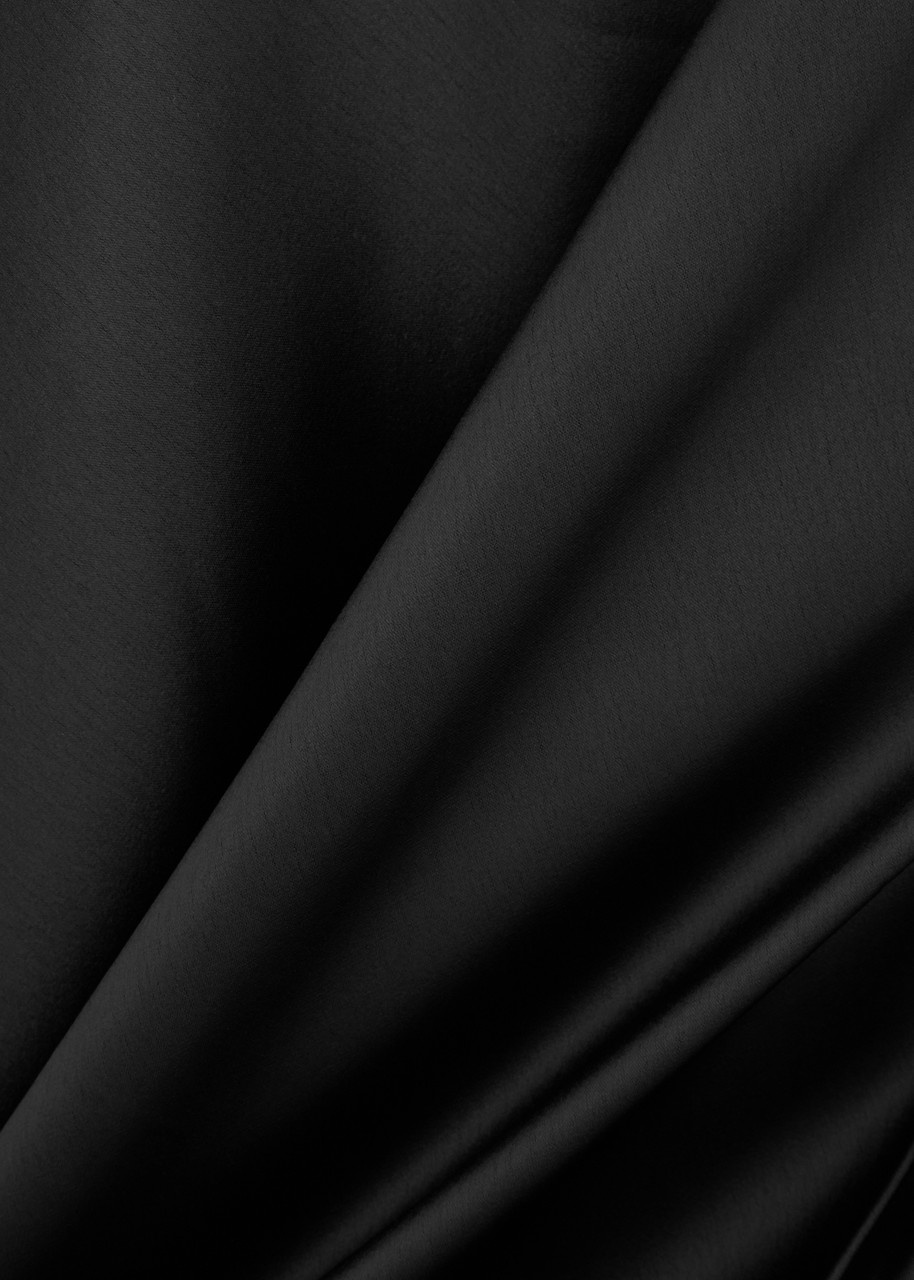 Almada Label Eni Satin Maxi Skirt - 5