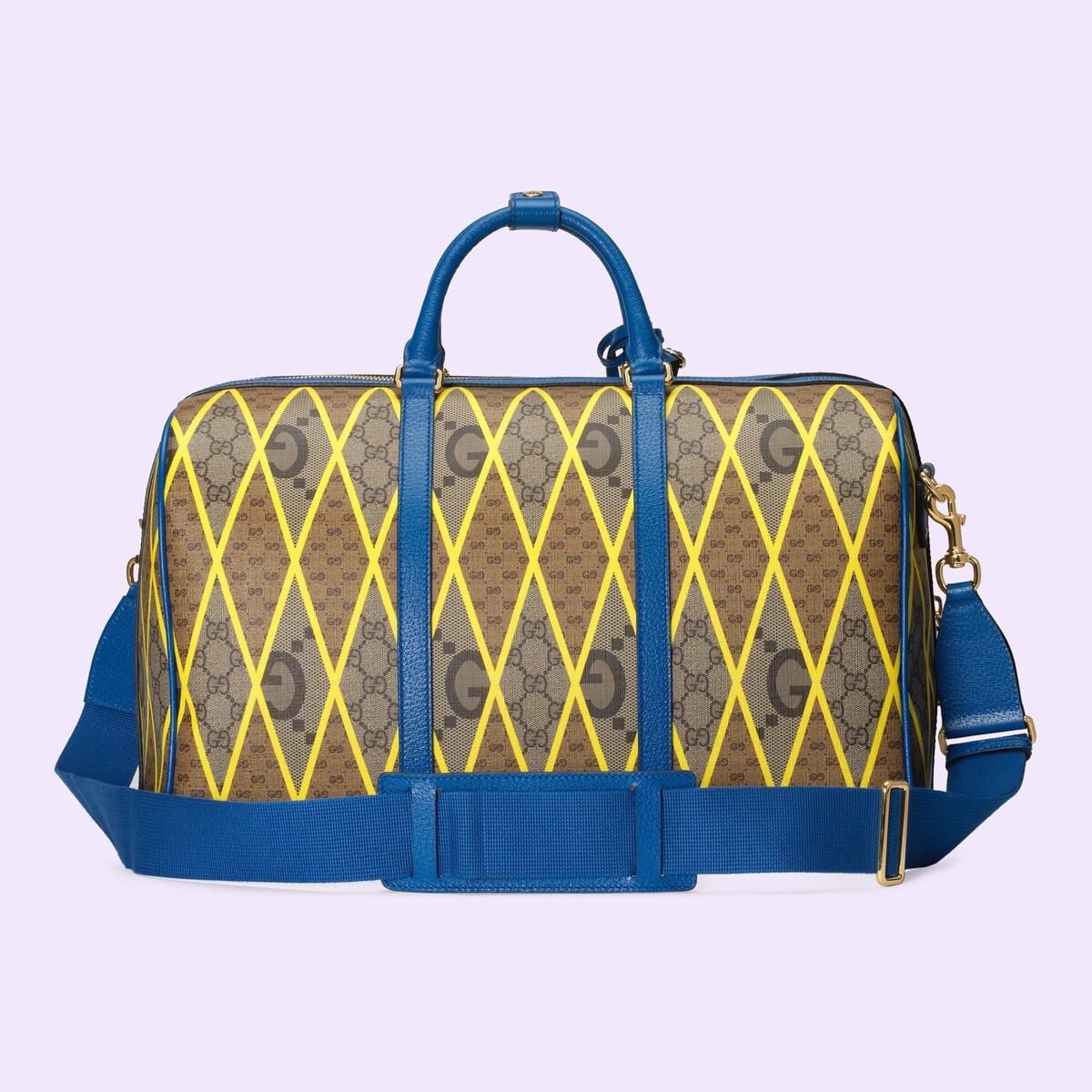 GG rhombus print duffle bag - 3
