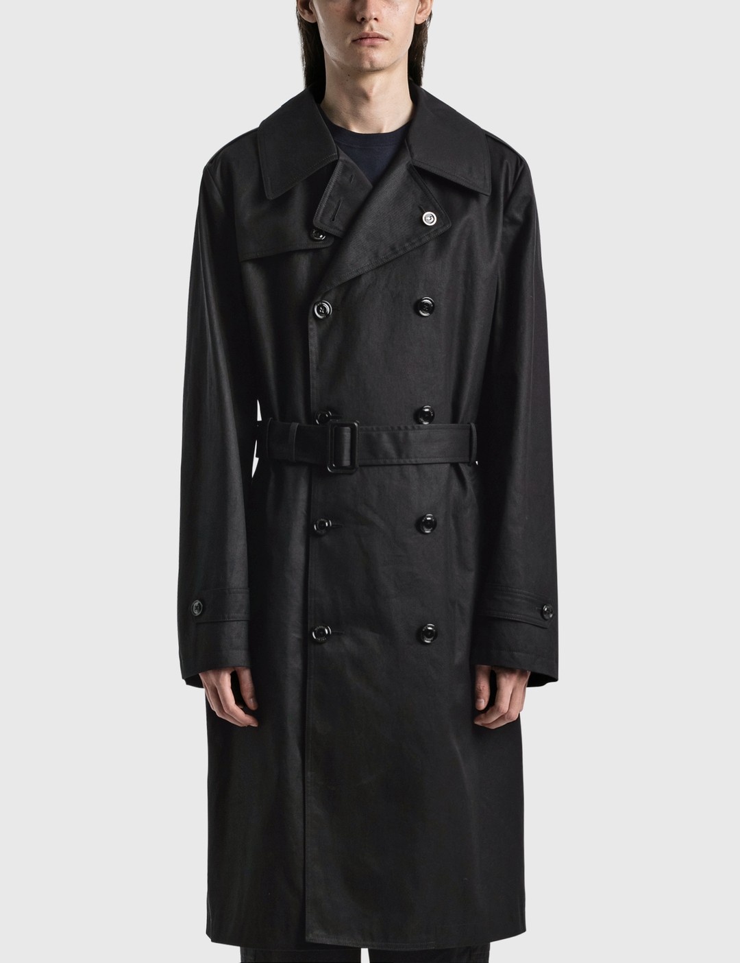 7 MONCLER FRGMT HIROSHI FUJIWARA SEGIN PEACOAT - 3