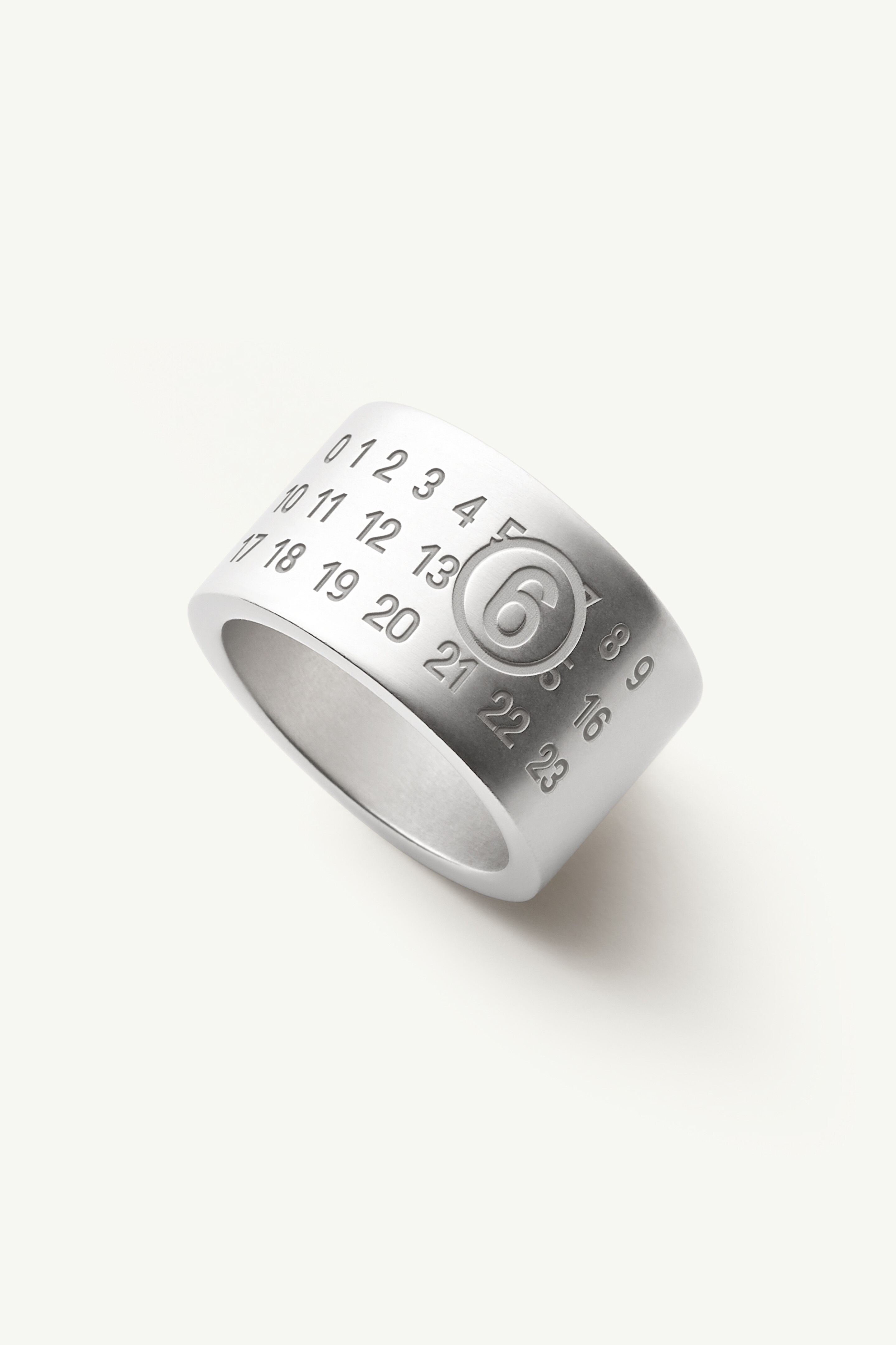 MM6 Maison Margiela Numeric minimal signature ring | REVERSIBLE