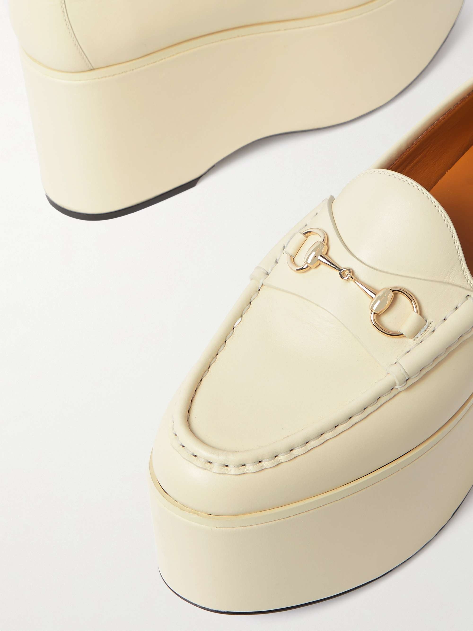 Gucci Horsebit Platform Loafers - 2