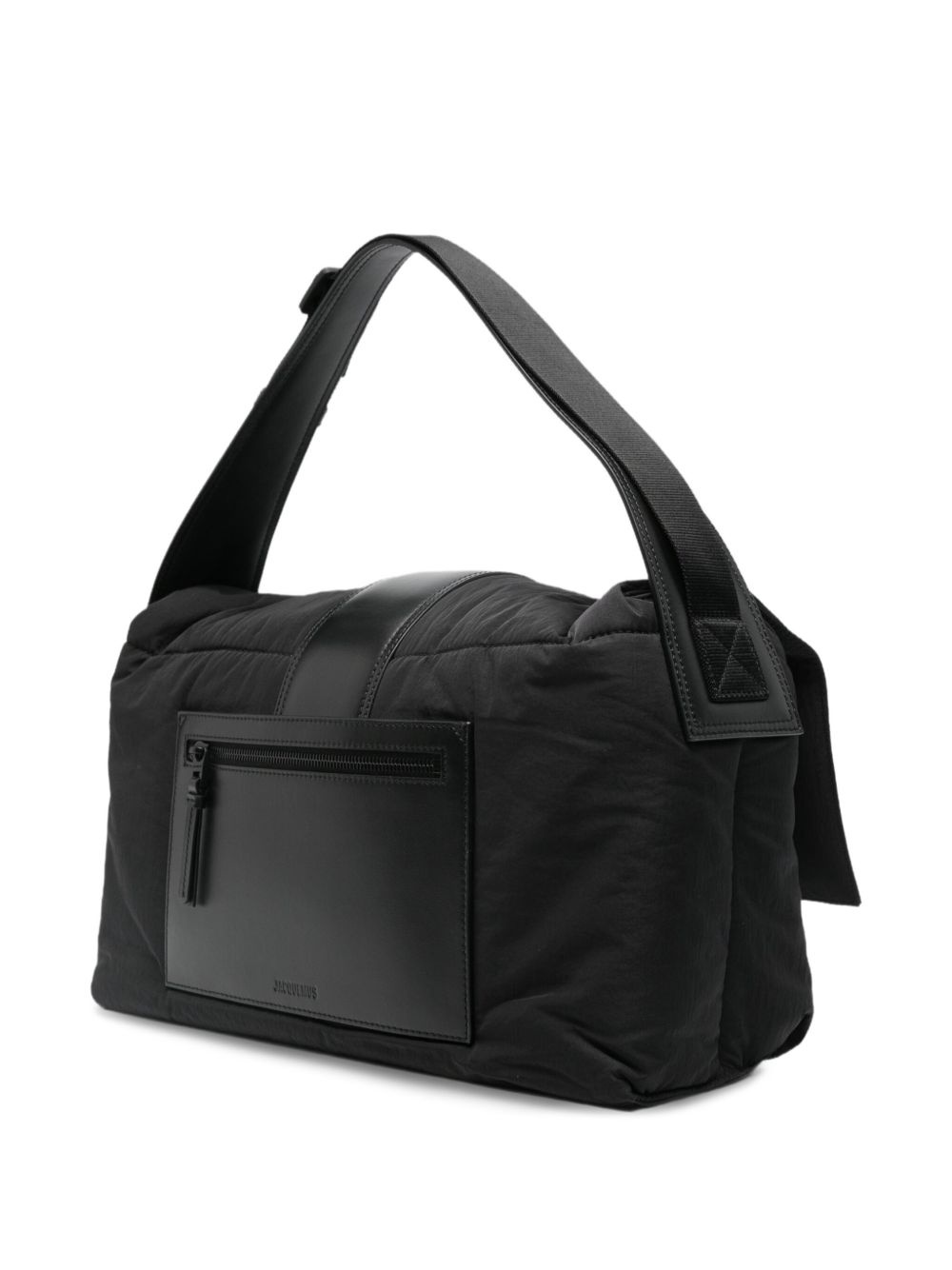 leather-trimmed tote bag - 3