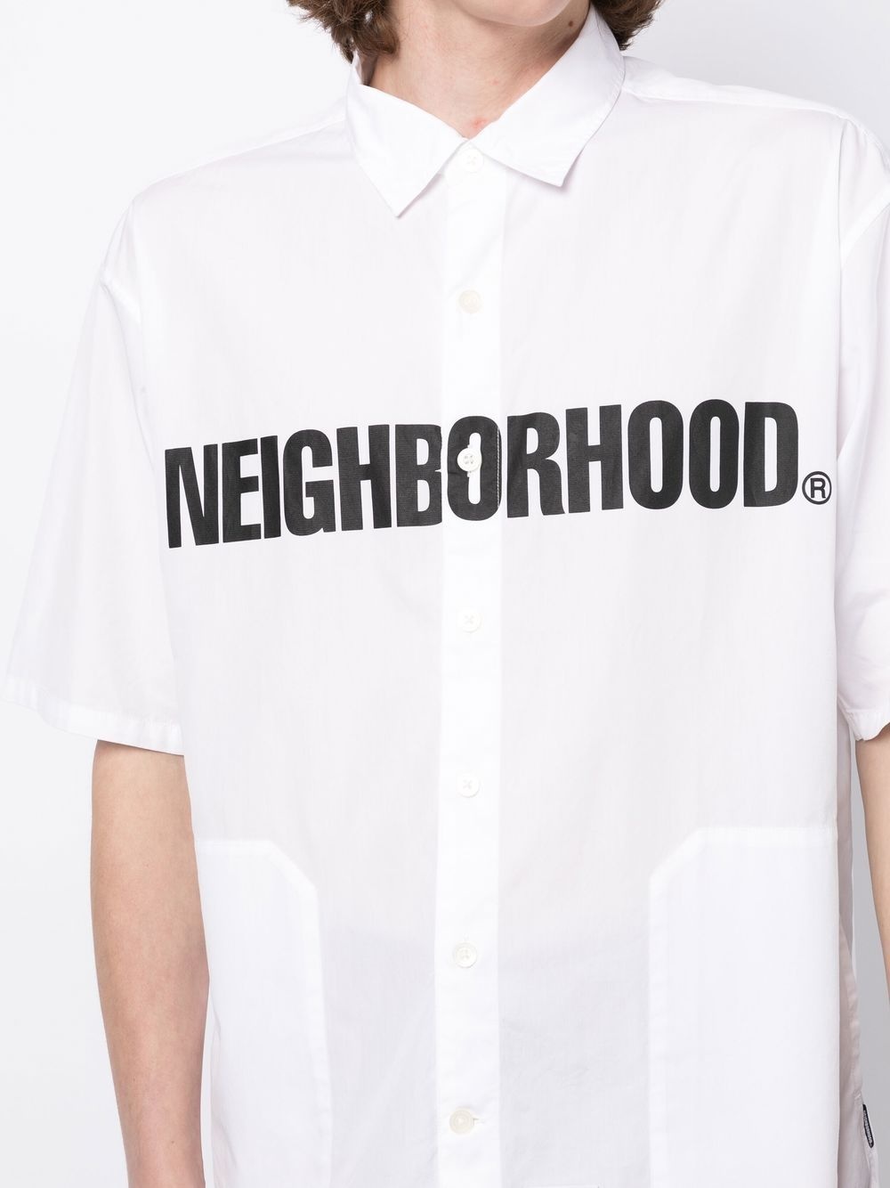 NEIGHBORHOOD Trad Shirt White - 5