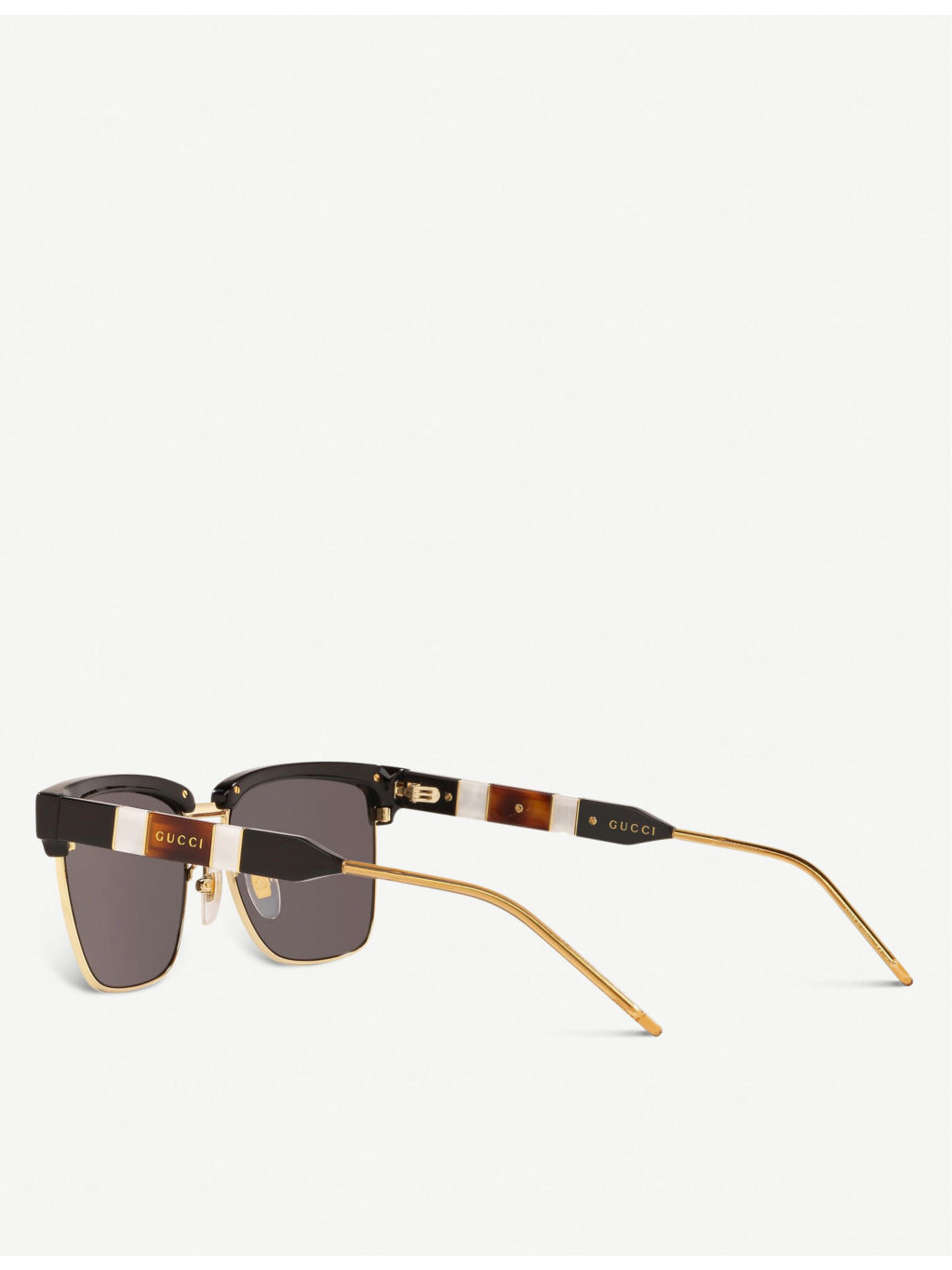 GG0603S 56 acetate rectangular acetate sunglasses - 4