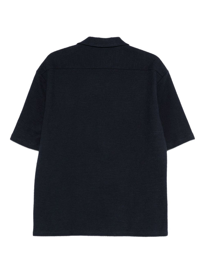 BOSS short-sleeve revere shirt outlook