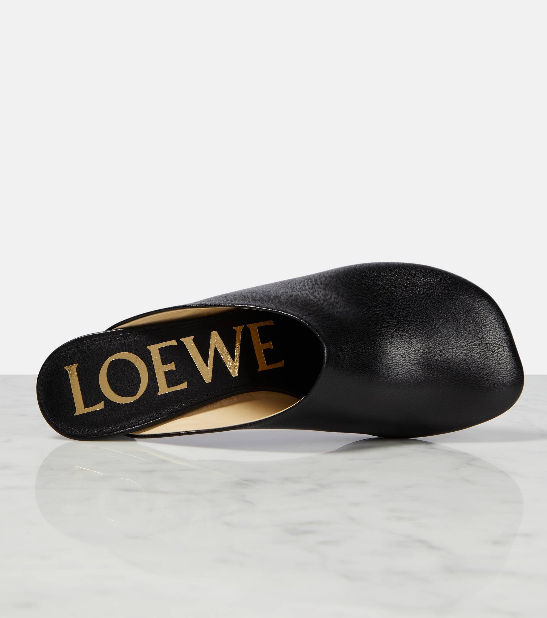 Toy leather mules - 6