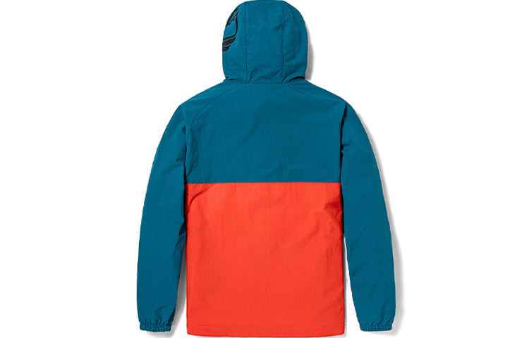 Timberland Pullover Windbreaker Jacket 'Blue Orange' A2BUU-CE0 - 2