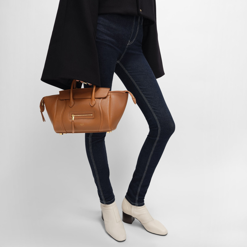 CELINE SMALL NEW LUGGAGE IN SUPPLE SHINY LAMBSKIN outlook