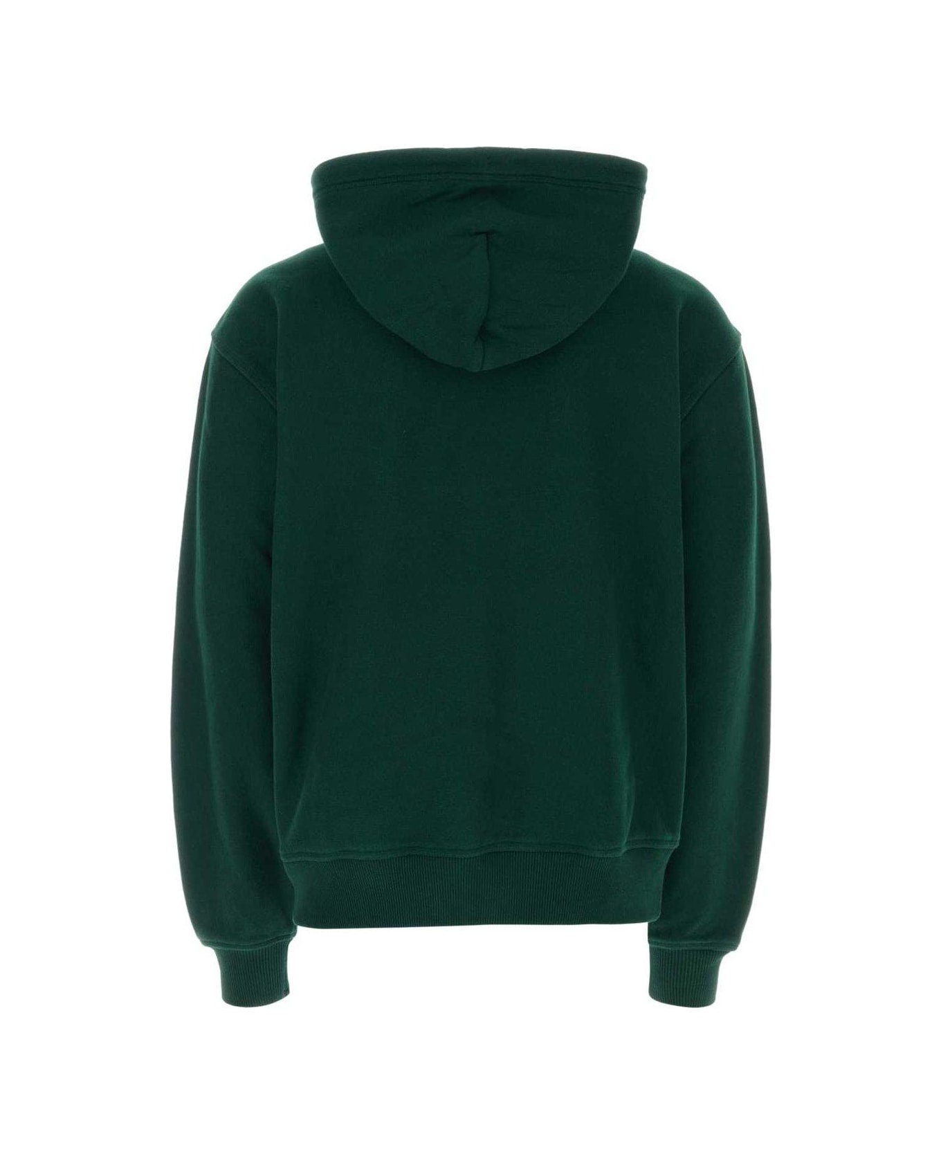 Long Sleeved Drawstring Hoodie - 2