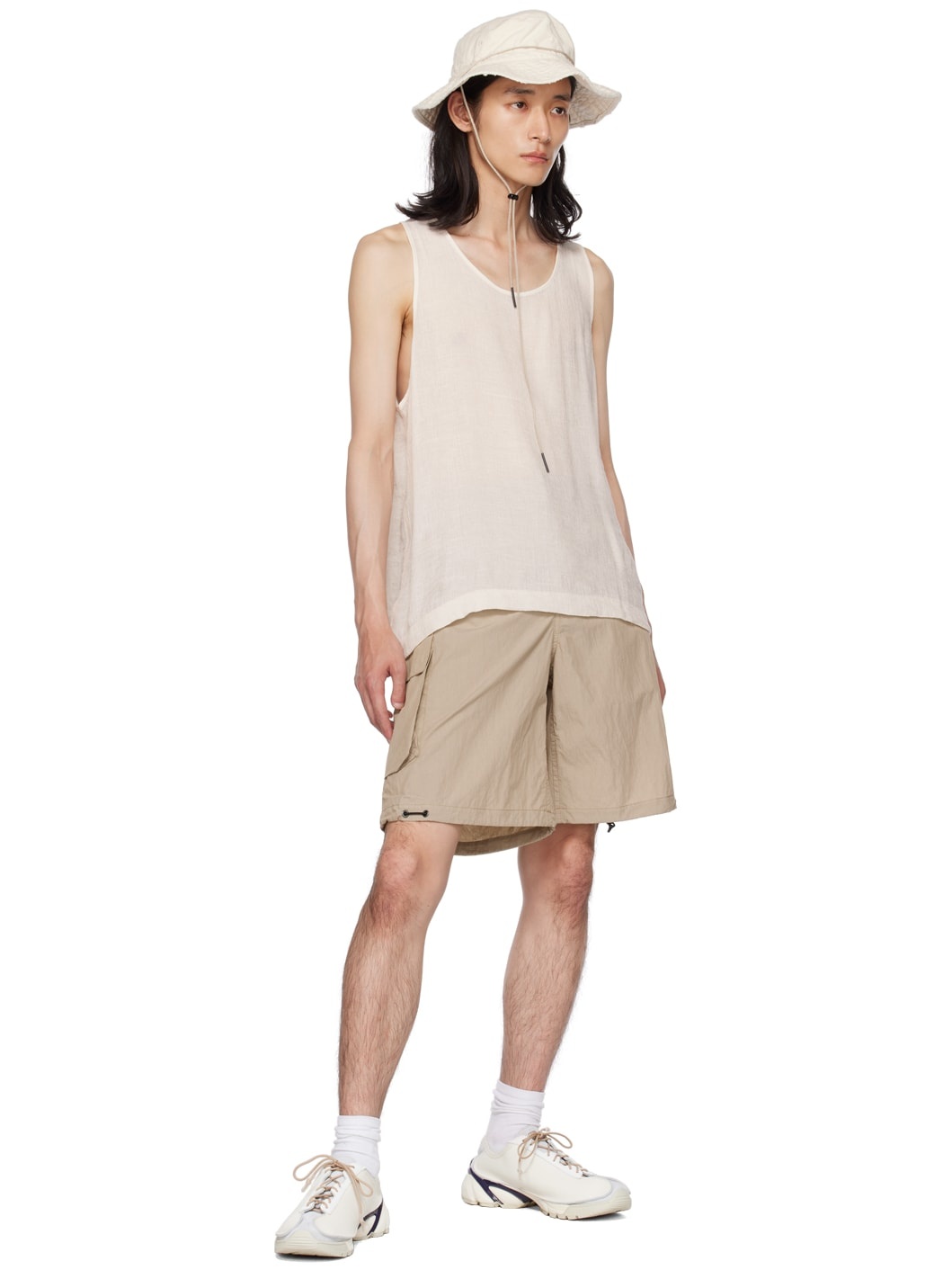 Our Legacy MOUNT SHORTS Beige