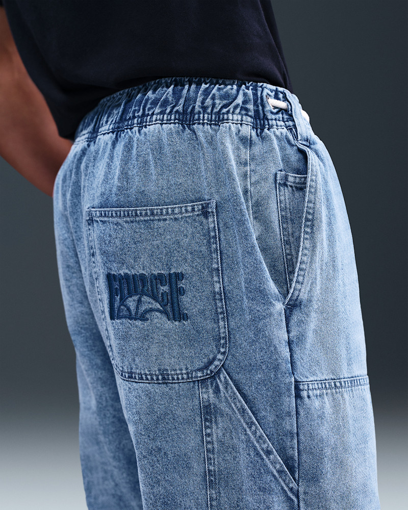 Nike Men's Denim Basketball Pants 6