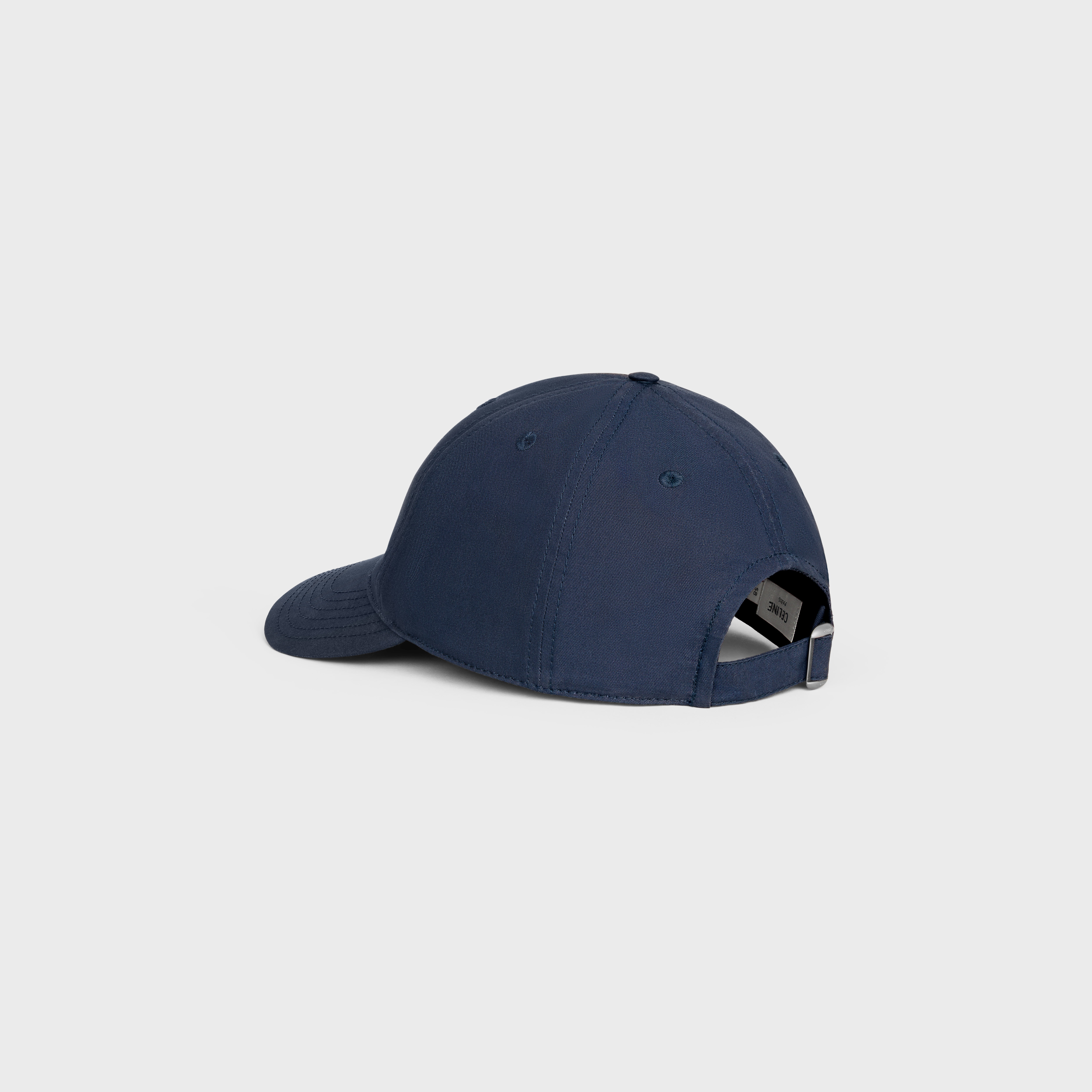 CELINE｜ (BASEBALL CAP IN COTTON GABARDINE (AA01C969P 07 CELINE baseball cap in cotton gabardine | REVERSIBLE