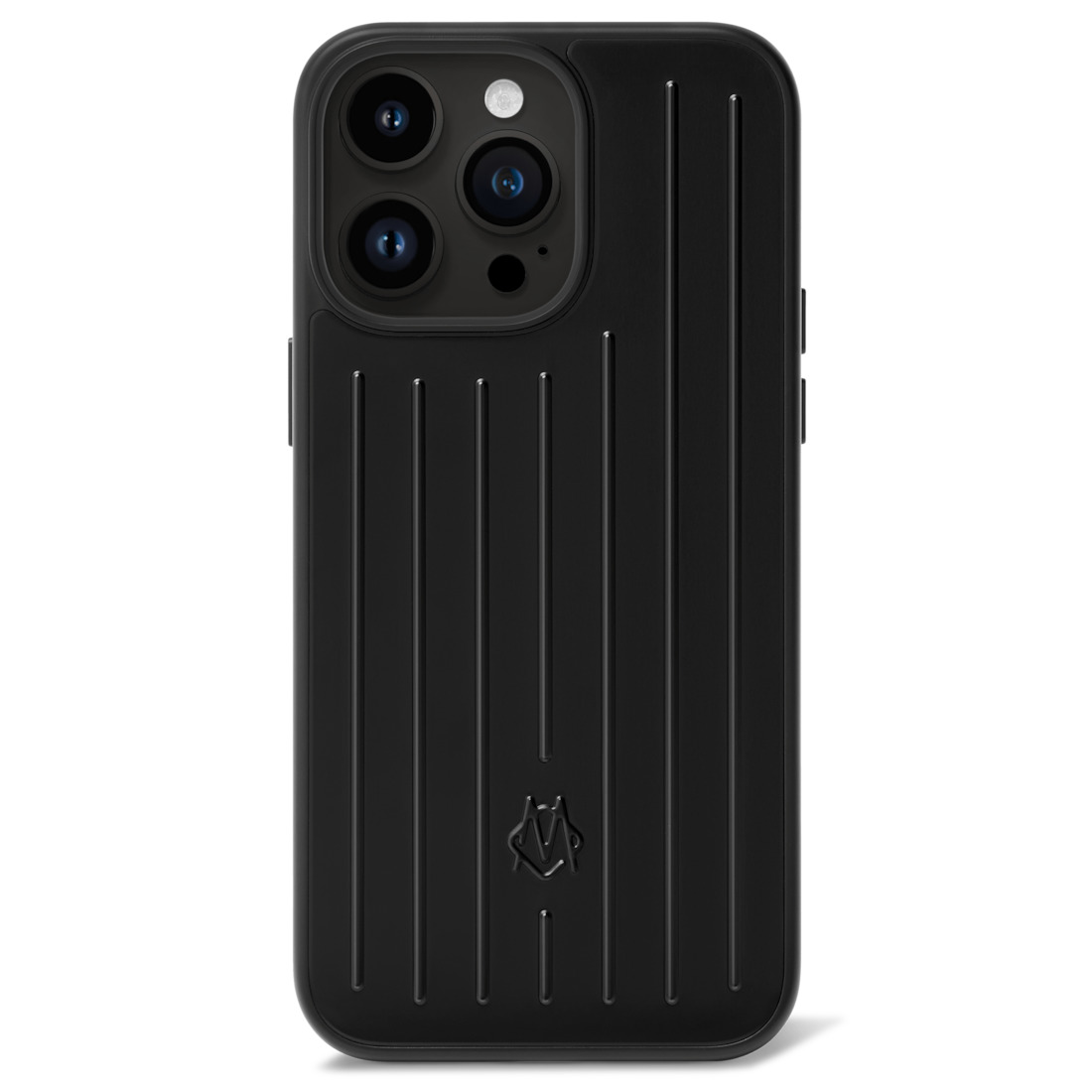 Tech Accessories - Aluminum Matte Black Case for iPhone 15 Pro Max - 1