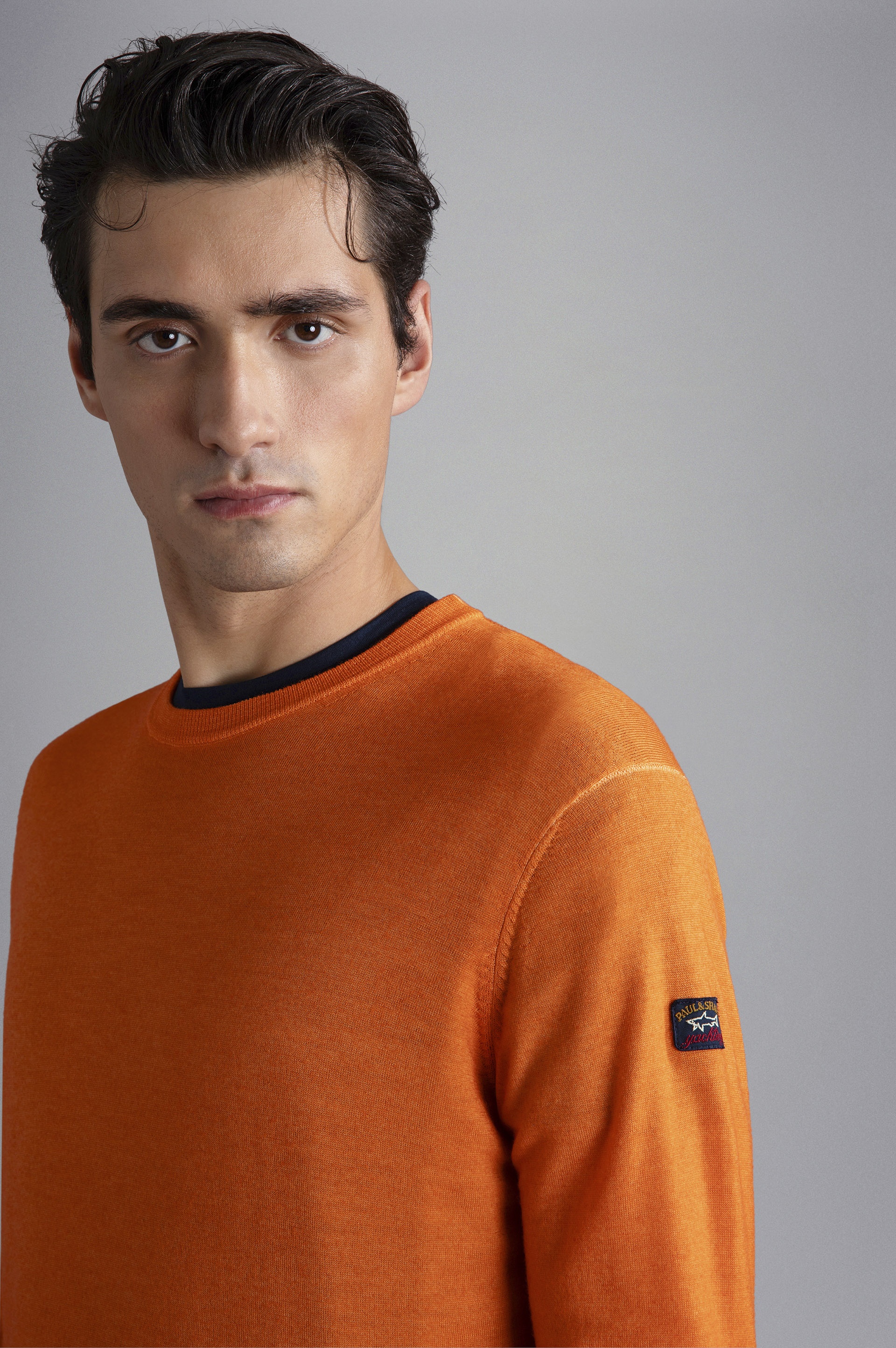 GARMENT-DYED SUMMER WOOL SWEATER - 4