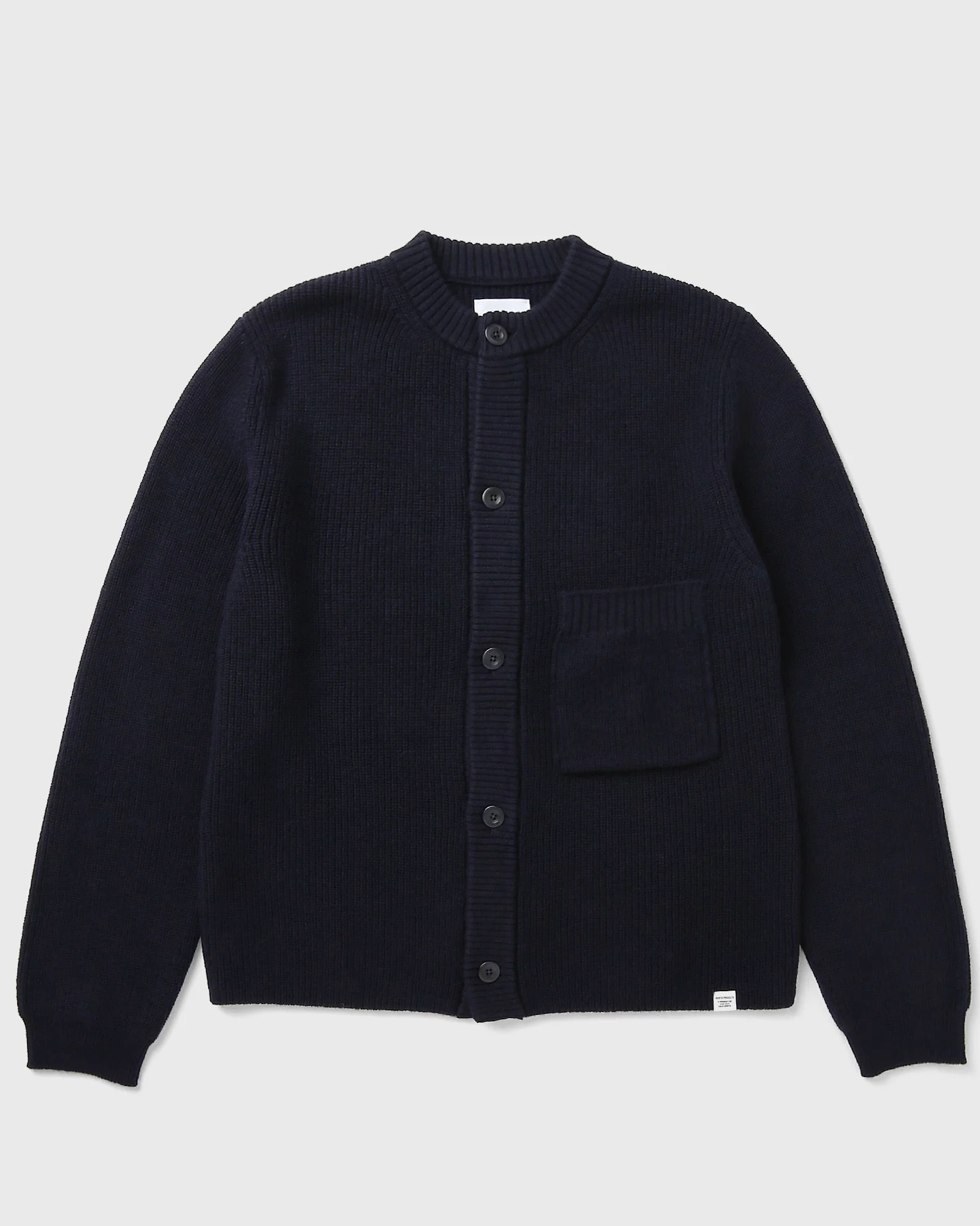 Gullverket Cotton Wool Rib Cardigan - 1